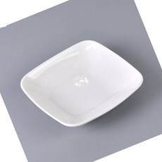 도자기 모던 사각구프 반찬접시 앞접시 한식접시, 로코 하이본 도자기 모던사각구프 6구프