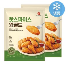 마니커에프앤지 핫스파이스윙 골드 1kg, 2개
