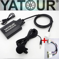 Yatour 블루투스 키트 렉서스 LS430 2001-2006 핸즈프리 자동차 어댑터 디지털 음악 체인저 YTBTK 스테레