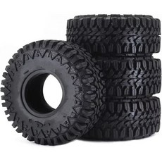 트랙사스용 RC 타이어 트랙사스 Trx4 Axial D90 Tf2 110 크롤러 차량 부품 4개 다이아몬드 110mm45mm 머드 포 테레인 19 휠, 트랙사스용 RC 타이어 트랙사스 Trx4 Axial D