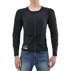 데이턴Daytona 바이크 프로텍터 인너웨어 CE 규격 JMCA 권장 순간 경화 스트레치 원단 HBP019 블랙 S 18800