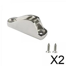 보트 클램 클릿 로프 고정장치 캠 항해용 마린 요트 난간 장착용, 기본