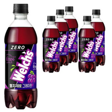 웰치스 제로 그레이프맛, 500ml, 36개