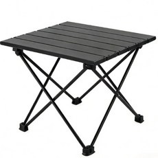접이식 테이블 캠핑 테이블 접이식 경량설계 야외피크닉용, 블랙