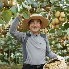 산지직송 제주 신선한 참다래 그린키위, 1박스, 3kg (중과)