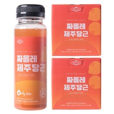 가열 없이 물 타지 않고 만든 어니스틴 짜올레 제주당근 / NFC 제주 구좌 당근 주스 (냉동) 착즙 주스 당근즙 건강즙, 12개, 180ml