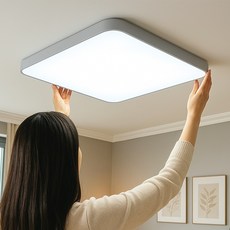 DnK 국산 LED 방등 60W 삼성칩 셀프교체, 주광색(흰빛)