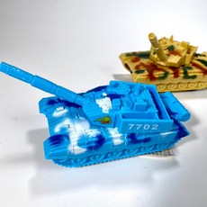 聲光慣性坦克/戰車玩具車 迴力, 迷彩藍