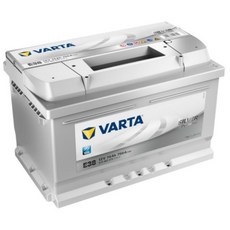 Varta 華達 E38 汽車電池 12V 74Ah 750A Silver Dynamic, 1個