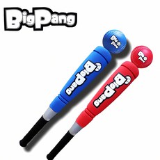 빅팡 21인치 폼 배트 방망이 송글 거리 야구 글러브 스포츠 공 원목 훈련 블랙 나무, 블루