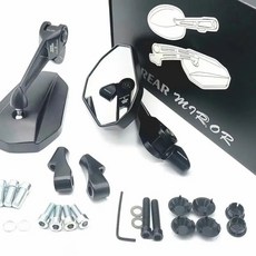 AOS9 後視鏡 改裝 適用於 小牛九號 機械師 M95C F30C F90 E80 高清反光鏡 通用, 1個, 【正品防眩目】AOS9小牛+LOGO【白