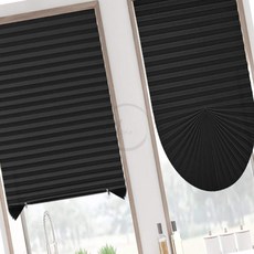 포해들추천샵 붙이는 셀프 블라인드 90x240cm 일반형 블랙 거실블라인드