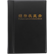 코인 컬렉션 앨범 60개의 보관함 대형 홀더 기념 쿼터 주최자 블랙 리더렛 페니 소책자 리온 디스플레이 바인더