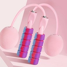 줄없는 줄넘기 실외 기구 무선, 핑크