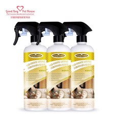 【GBPH好寶貝】貓咪防標記驅避劑 貓咪忌避劑 500mlX3 – 解決貓咪亂尿尿煩惱, 1個
