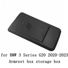 BMW 2 3 4 시리즈 i4 G26 G20 G22 M3 G80 M4 2020-2023 자동차 팔걸이 숨겨진 보관함 주최자 인테리어 수정, 1개, 기타
