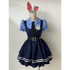 WULA 動物方城市 哈茱蒂 警官造型服裝