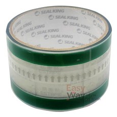 易撕貼膠帶 55mm x 40mm 星冰樂封口貼 飲料封口, 100個