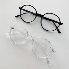 라운드 원형 동그리 뿔테 안경 아이웨어 블루라이트 차단 gl-63 도인