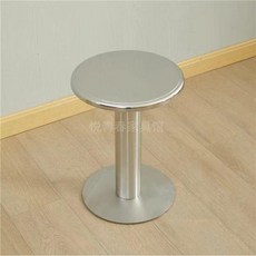 스테인레스 카페테이블 의자 스틸의자 테이블 카페 철제 식당의자 업소용 카페의자 인테리어의자, 1개, 1개입