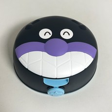 호빵맨 물티슈케이스 캐릭터 원터치 케이스, 세균맨, 1개