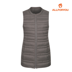 여성 중기장 퀼팅 덕다운 베스트 AWQVL9161-190 2440864