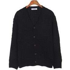 후리스타일 麻花針織開襟衫 MZ_천무열