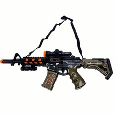 장난감 라이플 소총 총기 건전지 어린이 놀이 안전 취미 애완동물 서바이벌 피 규어 스포츠