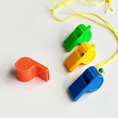 하라 스포츠 호루라기 어린이호각 어린이호루라기 호신용호루라기, 1세트