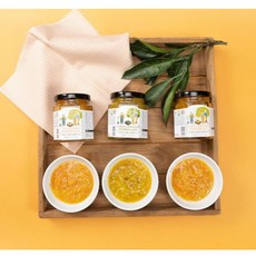 제주 수제잼 귤곳간 마말레이드 3종세트(감귤/한라봉/감귤) 답례품 제주도선물세트, 1개, 165g, 블루베리