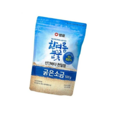 다시다 샘표 한여름눈꽃 굵은소금 500g