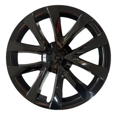 테슬라 모델3 전용 휠 허브캡 전면 휠커버, 2019-2022 모델 3, 클래식 글로시블랙 4개, 1개