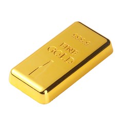 부자템 골드바 병따개 맥주 오프너 금괴 디자인 선물용 병따개, 2개, 골드