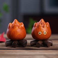 紅花梨木 小火苗 磁吸底座, 如圖所示, 1個
