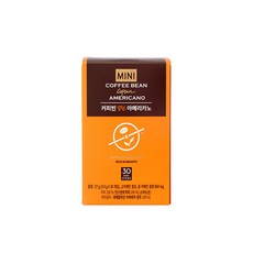커피빈 캡틴 아메리카노 미니 0.9g 30개입