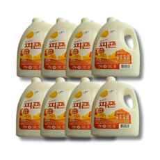 피죤 섬유유연제 3100ml 8개 옐로미모사, 4개, 3.1L
