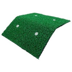 P老闆水族 擬真植絨曬台 烏龜島/浮島 草坪曬背, 1個, CA-AC-011 烏龜爬坡 L