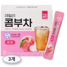 다농원 데일리 콤부차 피치 30개, 5g, 3개, 30개입