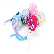 진짜수박 방울 털실공 고양이장난감공