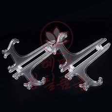 혜명생필품마트 접시 받침대 기둥식식기건조대 전시용품 장식 접시받침대 쟁반, 소 4P