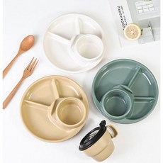 이노마타 캠핑접시 야외 맥주홀더 나눔접시 식판 혼술 혼맥트레이, 베이지, 사각