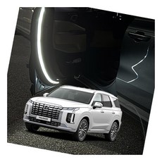 현대 팰리세이드 면발광 도어라이트 LED 개문사고 도어등, 모듈만 추가(부속품X)/도어라이트모듈(1개)
