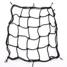 후크 오토바이 압축 보관 수하물 그물 헬멧 탱크, 1개, 6. Black 40x40cm