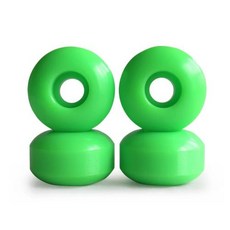 PU 스케이트보드 롱보드 휠 다운스피드 슬라이딩 휠 스케이트보드 액세서리 로드 스케이트 모션 휠 95A 4 개/세트, 6)녹색