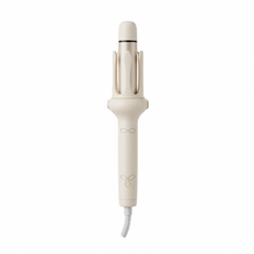 32MM 多功能負離子捲直兩用棒, 1套, 奶油黃卷直2用蜂鳴手感漆