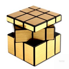 웬카 큐브맞추기장난감 미러 큐브, 실버