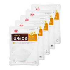 오뚜기 감자맛전분 감자전분 포테이토, 300g, 5개