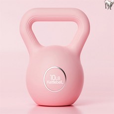 꿀이맘 코어강화 케틀벨 4.5kg 핑크 케틀벨운동