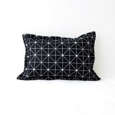 부드러운 진드기 방지 순면 베개 솜포함 세트 40x60, 베개(솜포함) 1개, 블랙체크, 1개