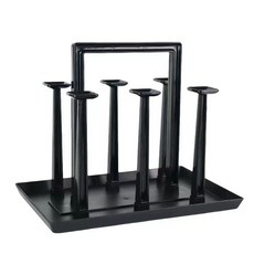 부츠 수납 정리함 부츠정리 신발정리 블랙 철제, 1개, A. 블랙